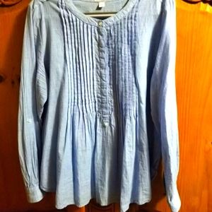 Westport light blue blouse